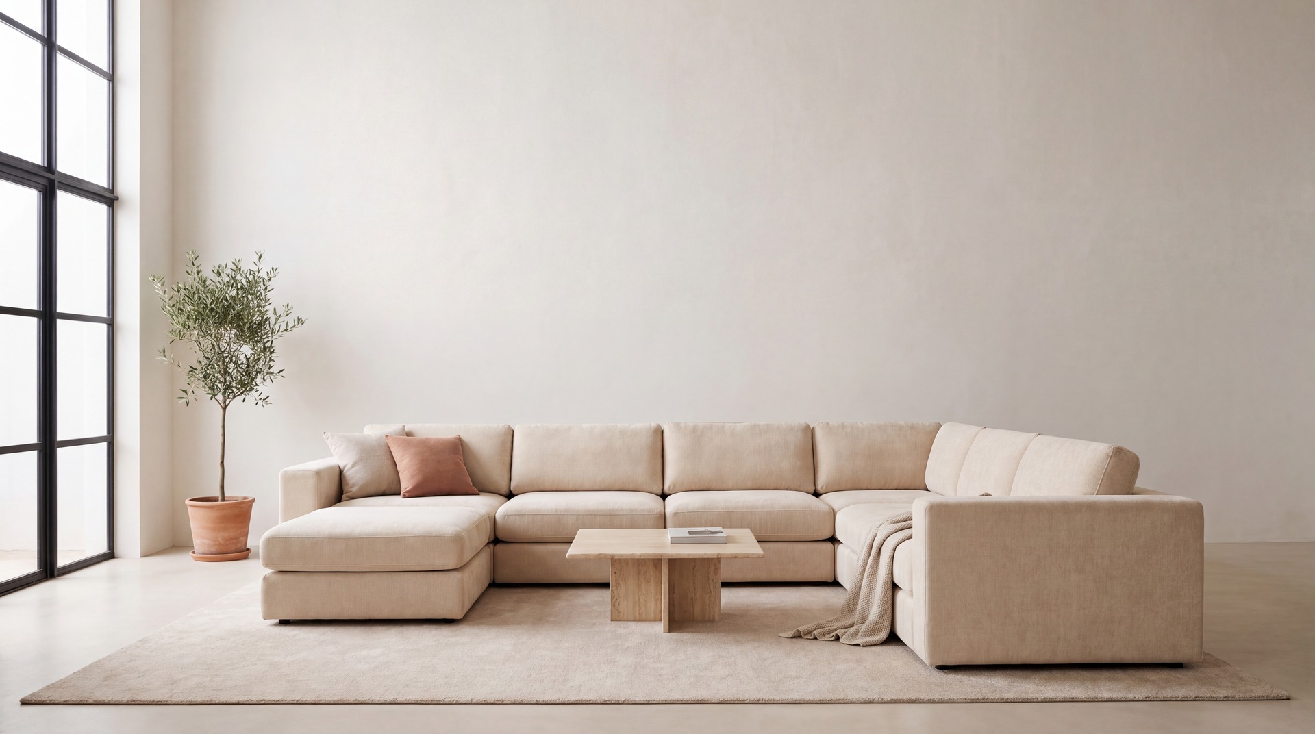 The Evervel modular sofa in a living room
